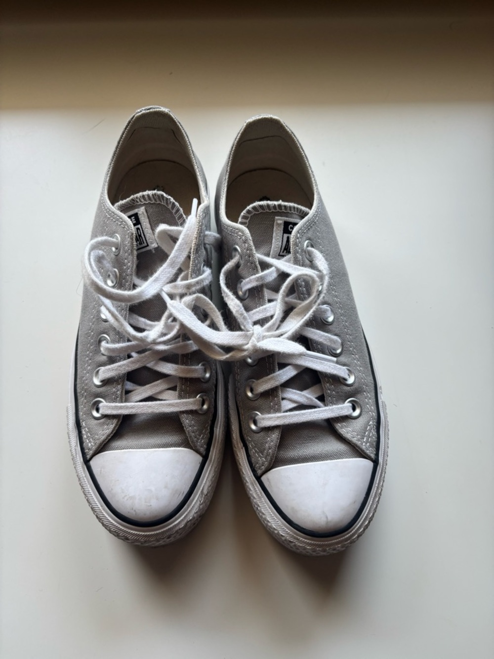 Grey platform converse - Picture 3 of 12